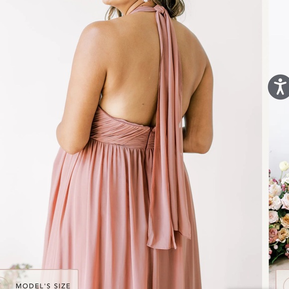 Brand NEW Sage Maternity Kennedy Chiffon Convertible Dress | Made to Order - Picture 2 of 14